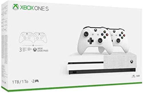 Најновиот Предводник На Microsoft Xbox One S 512GB SSD Пакет СО 512gb Ssd Брзо Подигање, Два Безжични Контролери, 1-Месечно Судење За Поминување