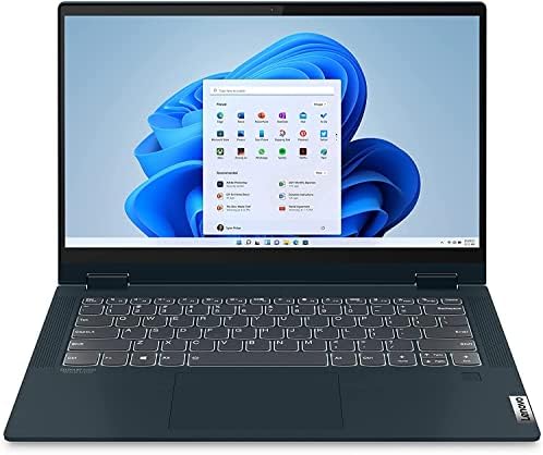 2022 Lenovo IdeaPad Flex 5 2-во-1 лаптоп | 14 екран на допир | AMD 6-јадрен Ryzen 5 5500U | Радеон графики | 16GB DDR4 1TB NVME SSD | WiFi Ax |