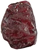 Мал сурово груб црвен спинел природен заздравувачки кристал 1,30 КТ лаосестон