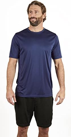 Активни маици за влага за мажи со редовна и висока големина