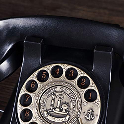 ZyzMH Антички фиксен телефон со високи луксузни домашни ретро жичен фиксни телефон за дома хотел