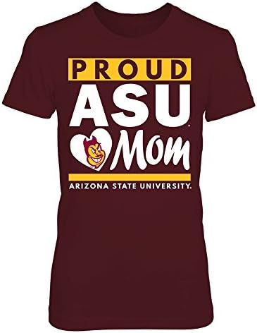 Маица на фан -отпечаток Аризона Сончеви ѓаволи - Државен универзитет во Аризона горда мајка