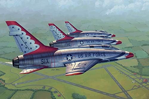 Трамп 1/48 F100D Thunderbirds USAF Комплет за модел на авиони