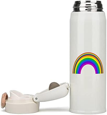 Виножито ЛГБТ изолација на гордоста со вода шише од не'рѓосувачки челик изолиран спортски чаша за кампување на отворено 350мл