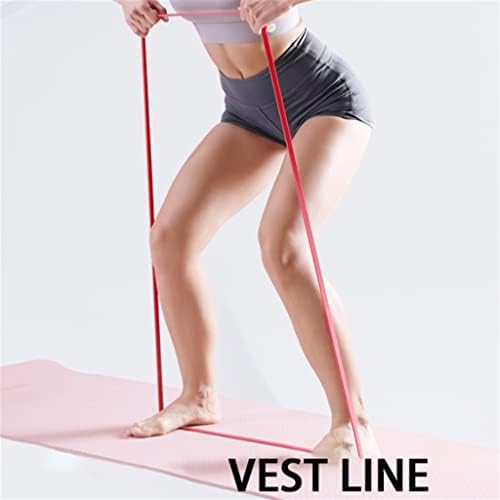 WSSBK целосен тренинг на телото еластична фитнес опсег со отпорност на опсег Опрема за вежбање и стапчиња за вежбање со фитнес