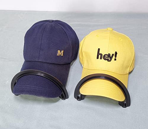 Алатка за крива на шапчиња, алатка за шапки за капа, капа за капакот на капакот на капакот на капакот [2pack] црно