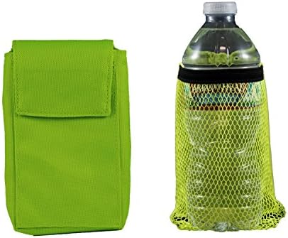 Клакит Мал џеб и малиот пакет за шише со вода - прицврстување на ранецот за пешачење, патник, патнички и студент