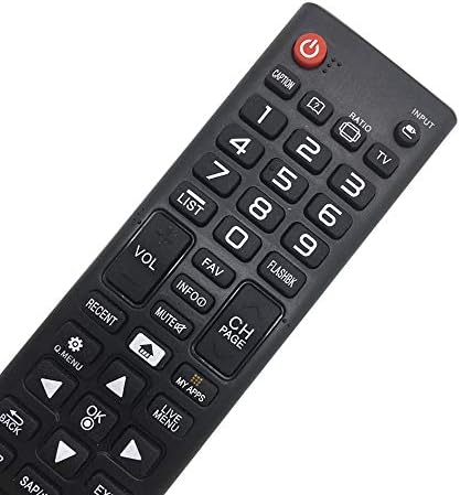 Нова замена LG AKB74475401 Далечински управувач за далечински управувач со ТВ ТВ, компатибилен со LG LCD LED HDTV Smart TV