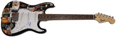 Дејв Грол потпиша автограм со целосна големина обичај Еден од еден вид 1/1 Fender Stratocaster Electric Guitar F With James Spence JSA автентикација