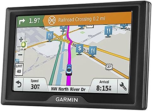Garmin Диск 51 LM GPS Навигатор Пакет w/Ева Хард Случај &засилувач; Микрофибер Крпа