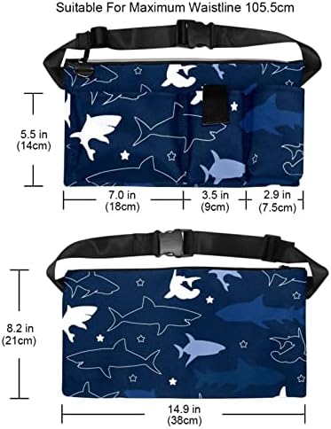 Ајкули морнарица сина организаторска џебна прицврстување за појас на алатки | Издржлив и компактен држач за алатки