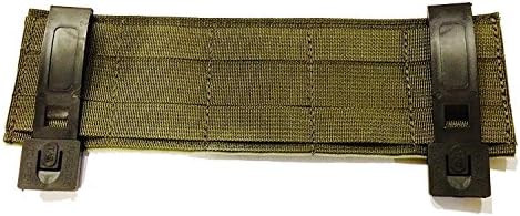10.5x3 Тактички воен модуларен знак за морален панел за лепенка од зелена боја