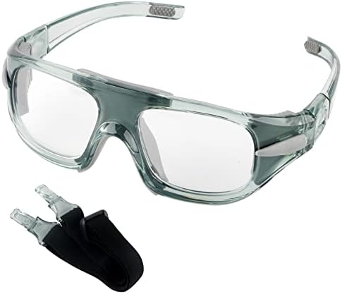 GGBUY кошаркарски спортски очила со еластична лента за обвивка Детска фудбалска очила за очила