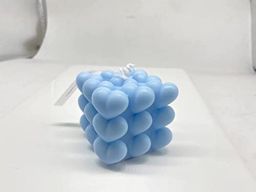 Ginkago 3D меурчиња за меурчиња од калапи за преклопување на срцеви силиконски калапи за свеќи сапун чоколадо DIY правејќи подарок за вineубените