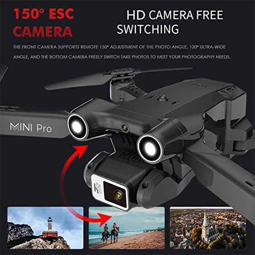 4O5O94 дрон со 1080p HD FPV камера далечински управувач Играчки подароци за момчиња девојчиња со надморска височина Држи режим