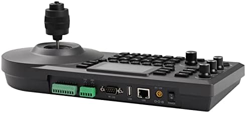 Контролер на Chameye PTZ POE 4D JOYSTICK PTZ COMARE COMANGE со LCD екран за NDI PTZ камера PTZ мрежна тастатура E300