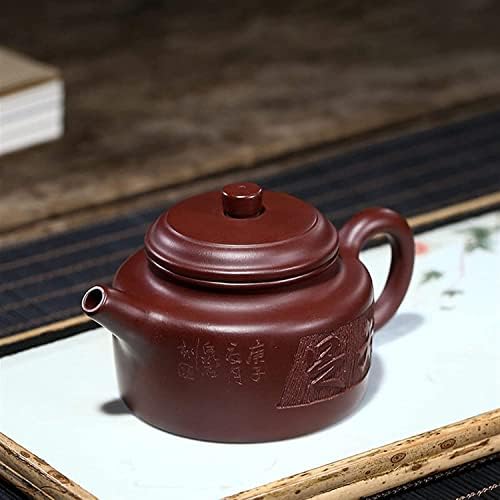 Современи чајници чајници познати пурпурни глинени чајници 210ml рачно изработен чај тенџере за убавина котел Зиша чај сет чајници