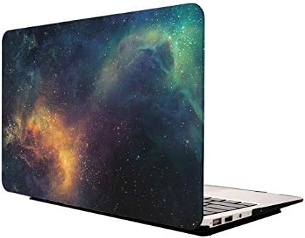 Чанти за мобилни телефони Хаијун за MacBook Air 13.3 инчи starвездени небесни обрасци јаболко лаптоп вода декорации компјутерски заштитни