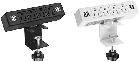 4 излезни ленти за прицврстување на работната лента со 4 USB порти, места за монтирање на работ на работната површина, отстранливи биро