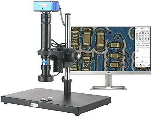 КОПАЧ 48Х-270Х Електронски Микроскоп ХД Камера Фотографирајте И Измерете Континуирано Зумирање На Објективот Точност на Фино Подесување