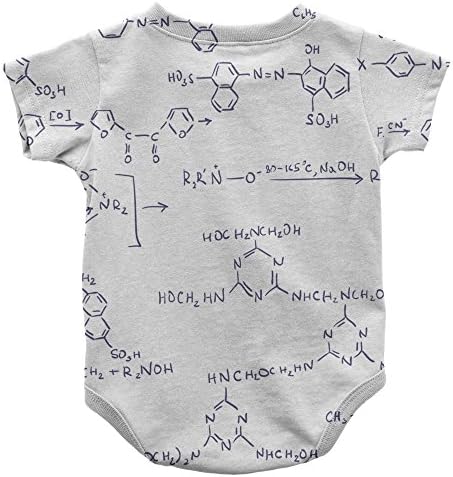 Брза код за хемија на добрите новороденче едно парче Snapsuit Bodysuit 6 месеци мулти-боја