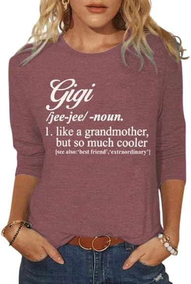 Igиџи џемпери за жени подароци за екипаж за баба како баба, но толку многу поладни