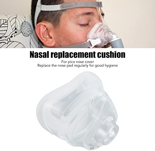 Перница за замена на носот, Анггрек назална замена за заменска силиконска носна хигионска хигиена Флексибилна машина за додаток