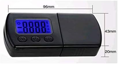 Walfront Professional Digital Stylus Stylus Force Scale Scale Blue LCD задно осветлување Високо прецизен MC MM Black