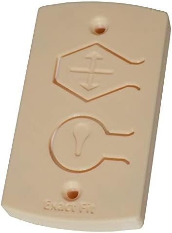 Плоча со две копчиња - компатибилна со wallидната станица на вратата на Вејн Далтон Гаража 309961 и 3976 далечински отвор