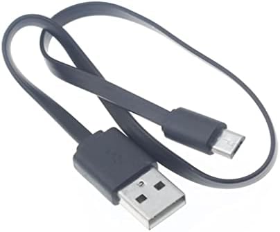 Краток USB кабел за кабел за полнач на кабелот за напојување со моторна жица компатибилна со Motorola Droid Turbo 2 - Moto E - Moto E4