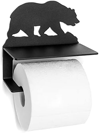 Диспензерот за тоалетна хартија со држач за марамчиња за складирање, полица и движење активирано LED ноќно светло