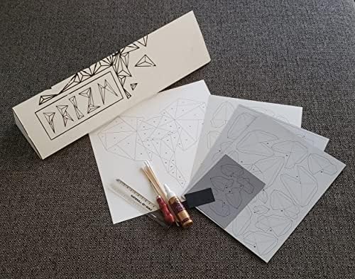 DIY слон геометриски уметнички хартија занаетчиски комплет оригами wallид што виси дома
