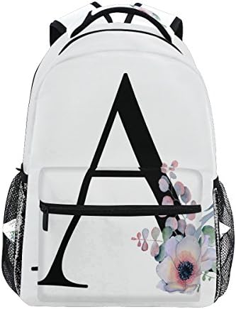 Тропикалиф буква со цветни ранци за ракчиња ранец ранец за пешачење за пешачење дневен пакет Обични торби