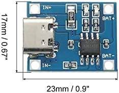 Meccanixity Тип - C USB 4.5-5.5 V 1A Полнач За Батерии Табла За Полнење Две Заштитни Функции Пакет од 2