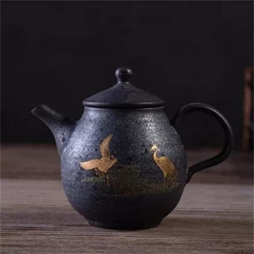 Густ керамички чајник мал единечен сад за домашно украсување чај за домаќинство чај