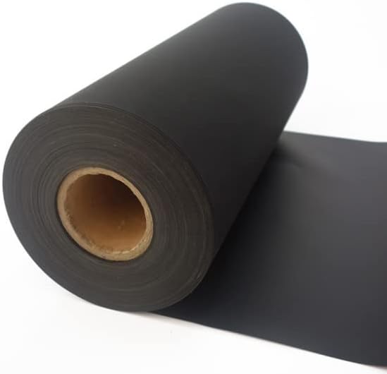 PE Film Black Action Carbon Imprgnated Foil Anti-Static Antytatic Пакување торба ролна ширина 1 m велостат