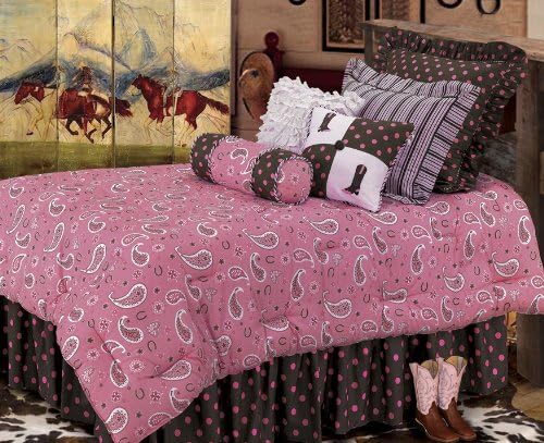 Hiend Accents Pink Paisley Western Beleddings, кралица