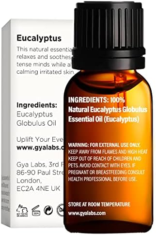 Пеперминт масло за раст на косата и есенцијално масло од еукалиптус за сет на дифузери - чисто терапевтски одделение за есенцијални