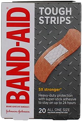 Band-Aid® Brand Brand Targe Strips® Завои сите една големина, 20 брои