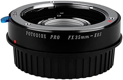 Адаптер за монтирање на леќи Fotodiox Pro - Компатибилен со Fuji Fujica X -Mount 35mm SLR леќи до канонски EOS Mount D/SLR камери