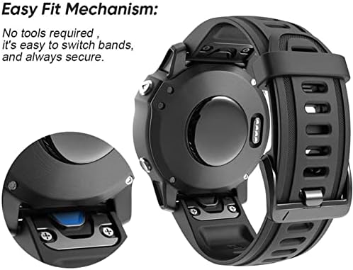 Dfamin Smart Watch Band 20mm Замена На Лента За Часовници За Garmin Феникс 7S 6S/6S Pro 5S 5S Плус Паметен Часовник Силиконски