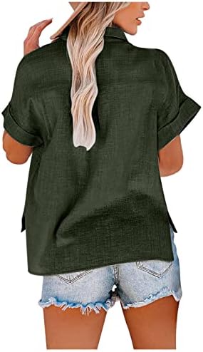Шарена маичка со маица, женски копче нагоре, се тркалаат со ракави блузи, горниот дел од вратот, лента со ленти со лежерна тунична маичка, блузи