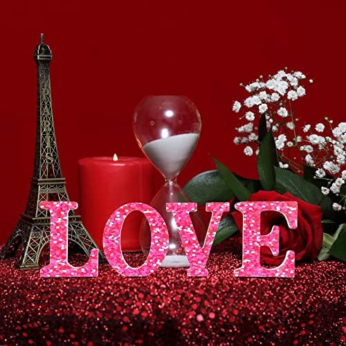 Денот На вљубените Дрво Љубов Знак Табела Декорација Дрвени Љубовни Писма Знак Самостојна Љубов Збор Декор За Денот На Вљубените Маса