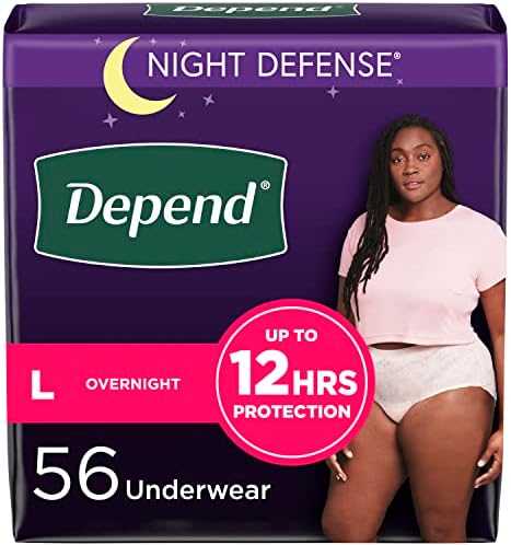 Зависат Ноќна Одбрана Инконтиненција За Возрасни Долна Облека За Жени, За Еднократна Употреба, Преку Ноќ, Голема, Руменило, Броење