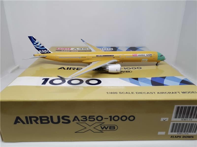 JC Wings For Airbus Прв дел 16/19 за A350-1000 F-WMIL 1/400 Diecast Aircraft претходно изграден модел