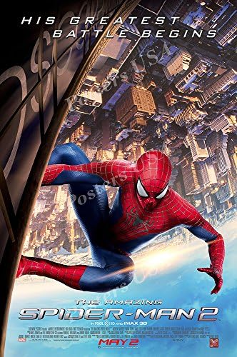 Marvel Amazing Spiderman 2 Movie постелна завршница направена во САД - FIL300)