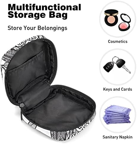 Торба за складирање за санитарни подлошки за салфетка, торбичка за менструална чаша, организатор на торби за периоди за женски