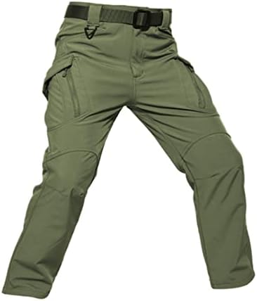 Менс меки воени тактички панталони водоотпорни ветерници во борбени маскирни панталони