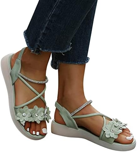 Сандали жени модни чевли чевли модни клинови за слободно време женски обични солезни сандали дебели сандали за дишење на отворено