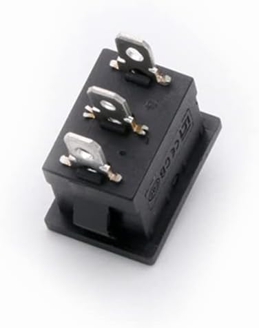 10PCS KCD1-101 Rocker Switch Dispenser Electronic Electronic Tige Power On-On-On 3/6Pin без светлина 6A/250V 10A/125V AC-
